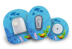 Chill Turtle Patch for Freestyle Libre 2 diabetes CGMs and insulin pumps