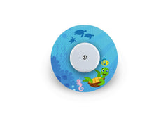 Chill Turtle Patch for Freestyle Libre 2 diabetes CGMs and insulin pumps