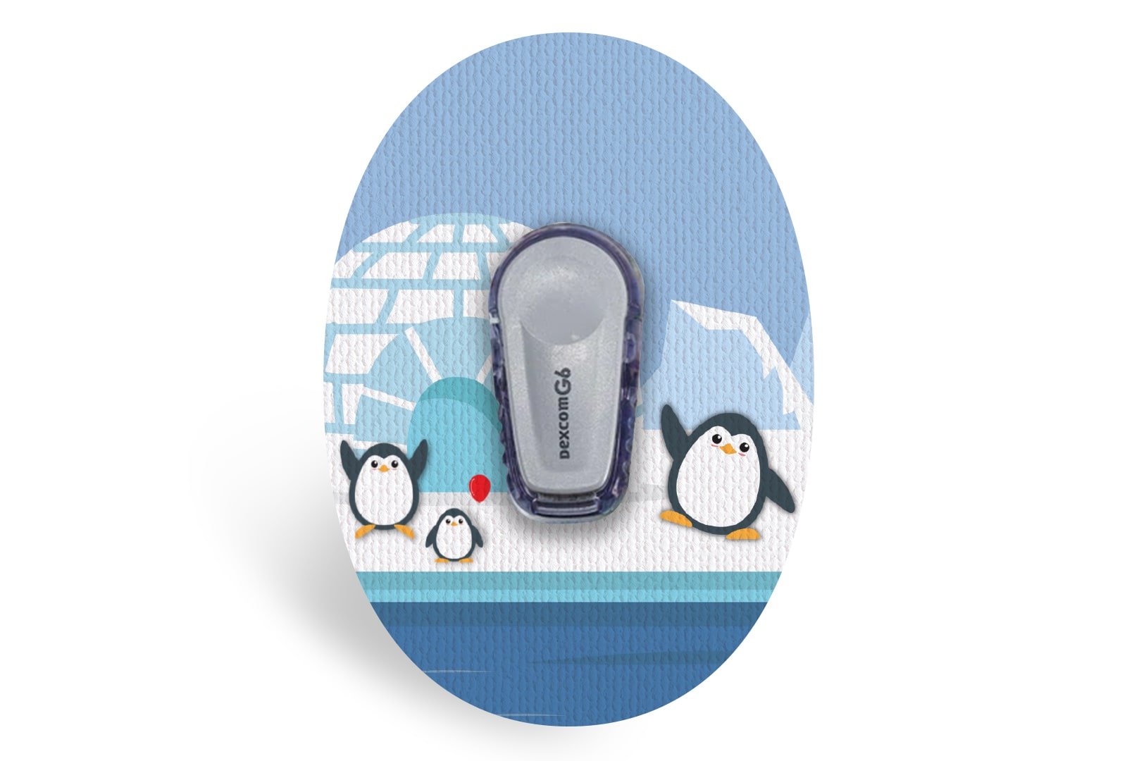 Chilly Penguin Patch for Dexcom G6 / One diabetes CGMs and insulin pumps