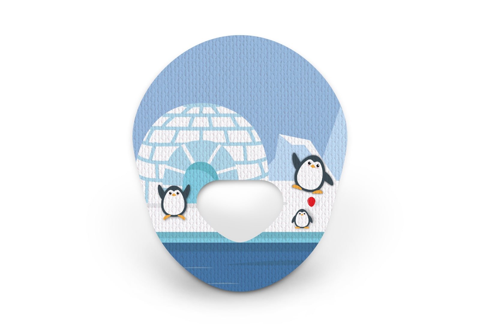 Chilly Penguin Patch for Guardian Enlite diabetes CGMs and insulin pumps