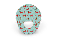 Christmas Puppy Patch for Guardian Enlite diabetes CGMs and insulin pumps