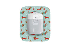Christmas Puppy Patch - Medtrum Pump for Single diabetes CGMs and insulin pumps