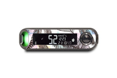 Colourful Feathers Sticker for Contour Next One diabetes CGMs and insulin pumps