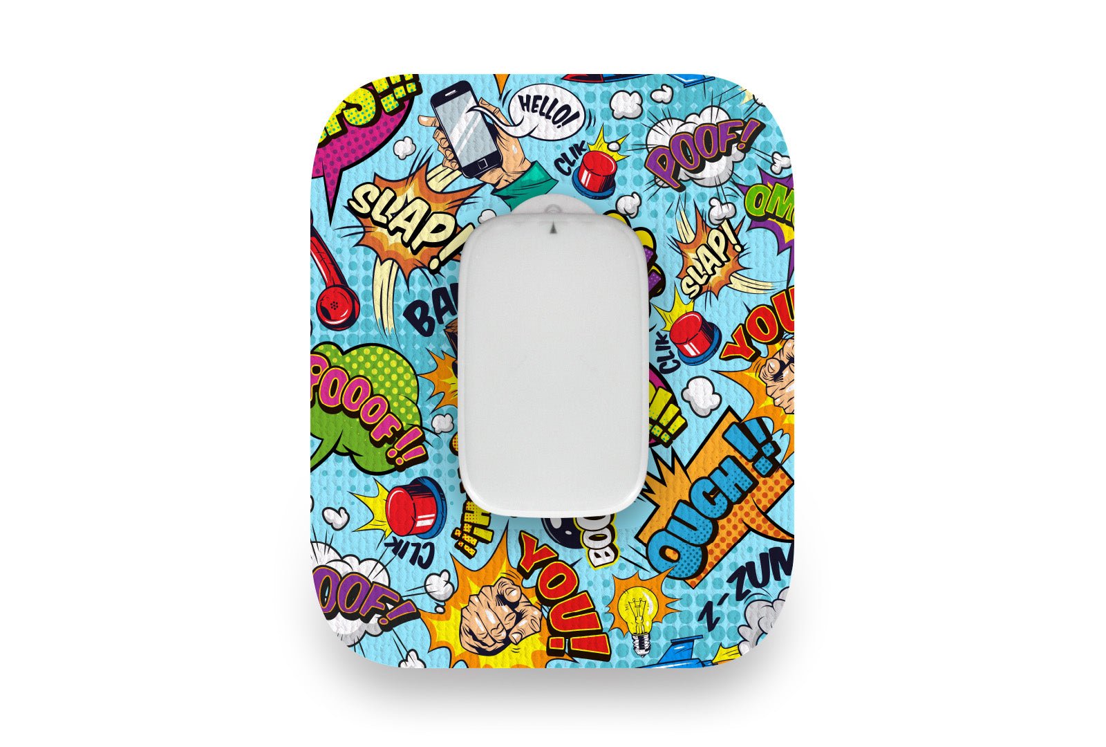 Comic Patch for Medtrum CGM diabetes supplies and insulin pumps