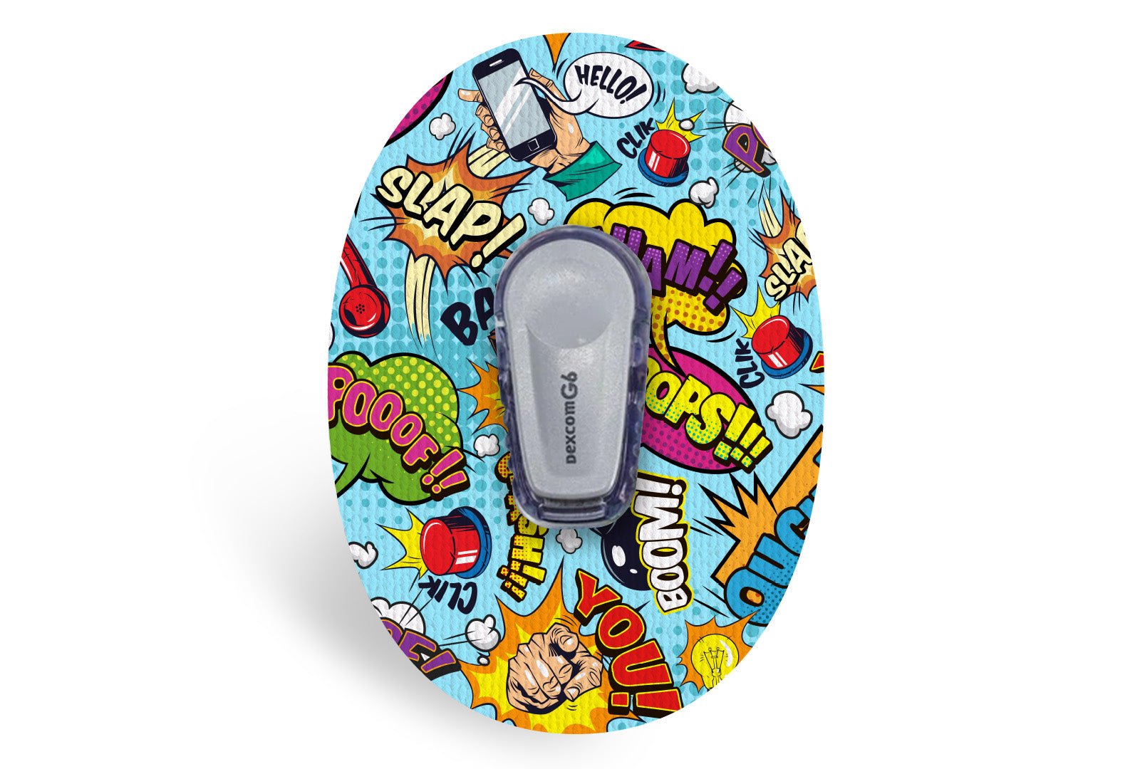 Comic Patch for Dexcom G6 / One diabetes supplies and insulin pumps