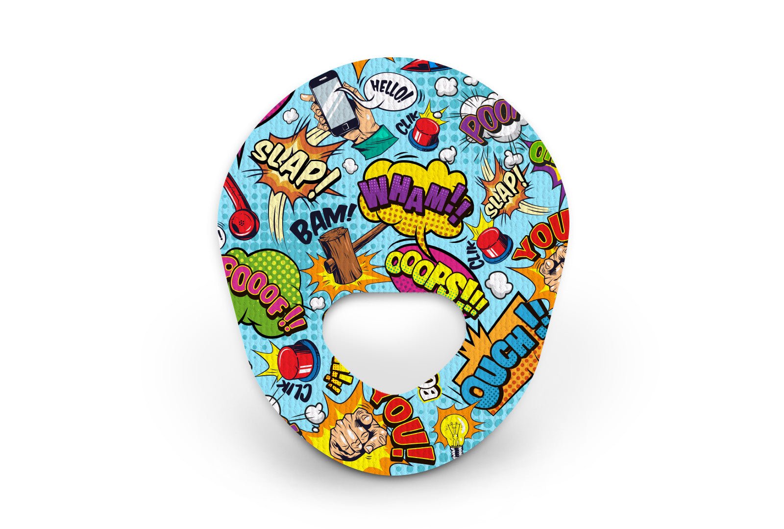 Comic Patch for Guardian Enlite diabetes supplies and insulin pumps