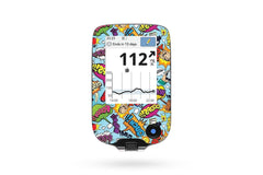 Comic Sticker for Freestyle Libre Reader diabetes CGMs and insulin pumps