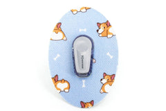 Corgi Patch - Dexcom G6 / One for Single diabetes CGMs and insulin pumps