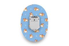 Corgi Patch for Glucomen Day diabetes CGMs and insulin pumps