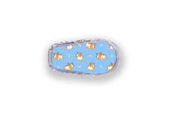 Corgi Sticker - Dexcom G6 / One Sensor for diabetes supplies and insulin pumps