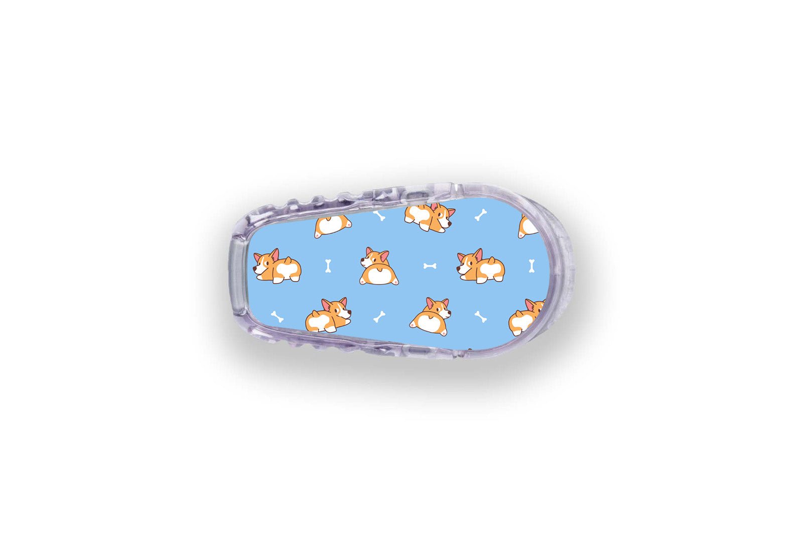 Corgi Sticker for Novopen 4, 5, 6, or Echo diabetes supplies and insulin pumps