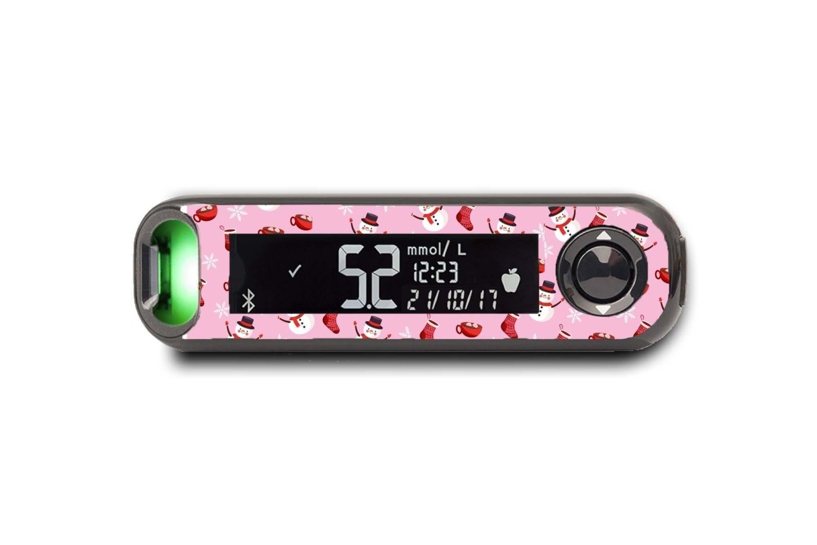 Cosy Christmas Stickers for Contour Next One diabetes CGMs and insulin pumps