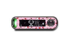 Cosy Christmas Stickers for Contour Next One diabetes CGMs and insulin pumps