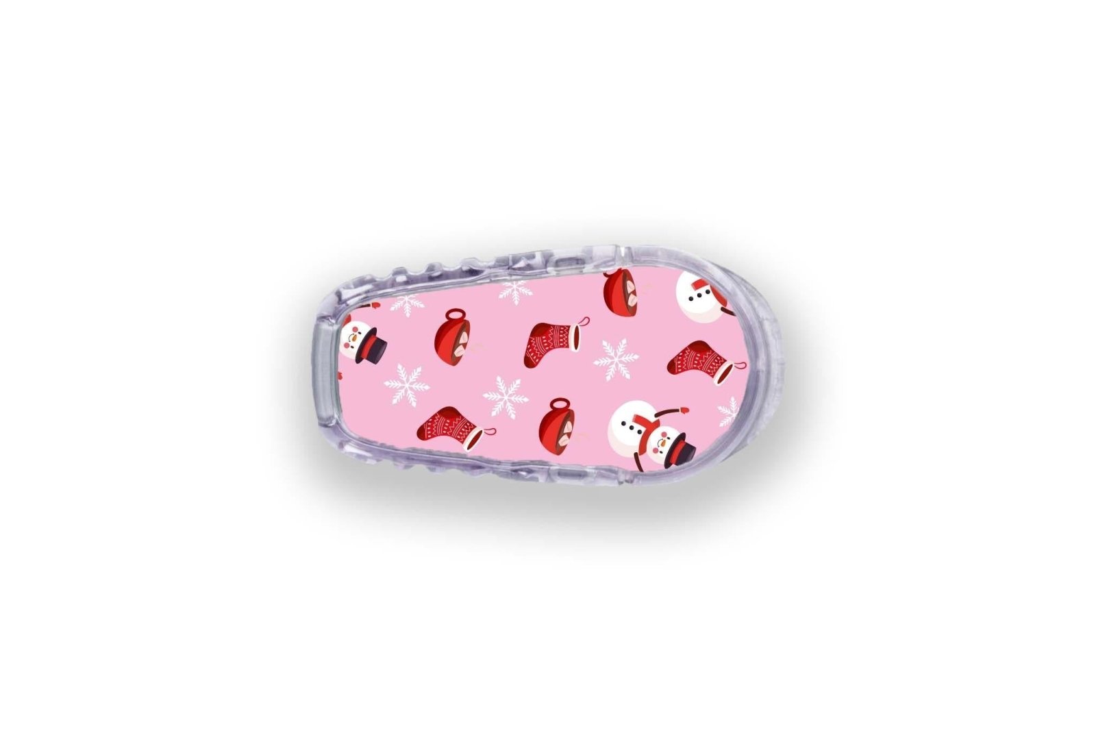 Cosy Christmas Stickers for Dexcom G6 / One Sensor diabetes CGMs and insulin pumps