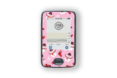 Cosy Christmas Stickers for Dexcom G6 / One Receiver diabetes CGMs and insulin pumps