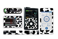 Cow Print Sticker for Novopen 4, 5, 6, or Echo diabetes supplies and insulin pumps