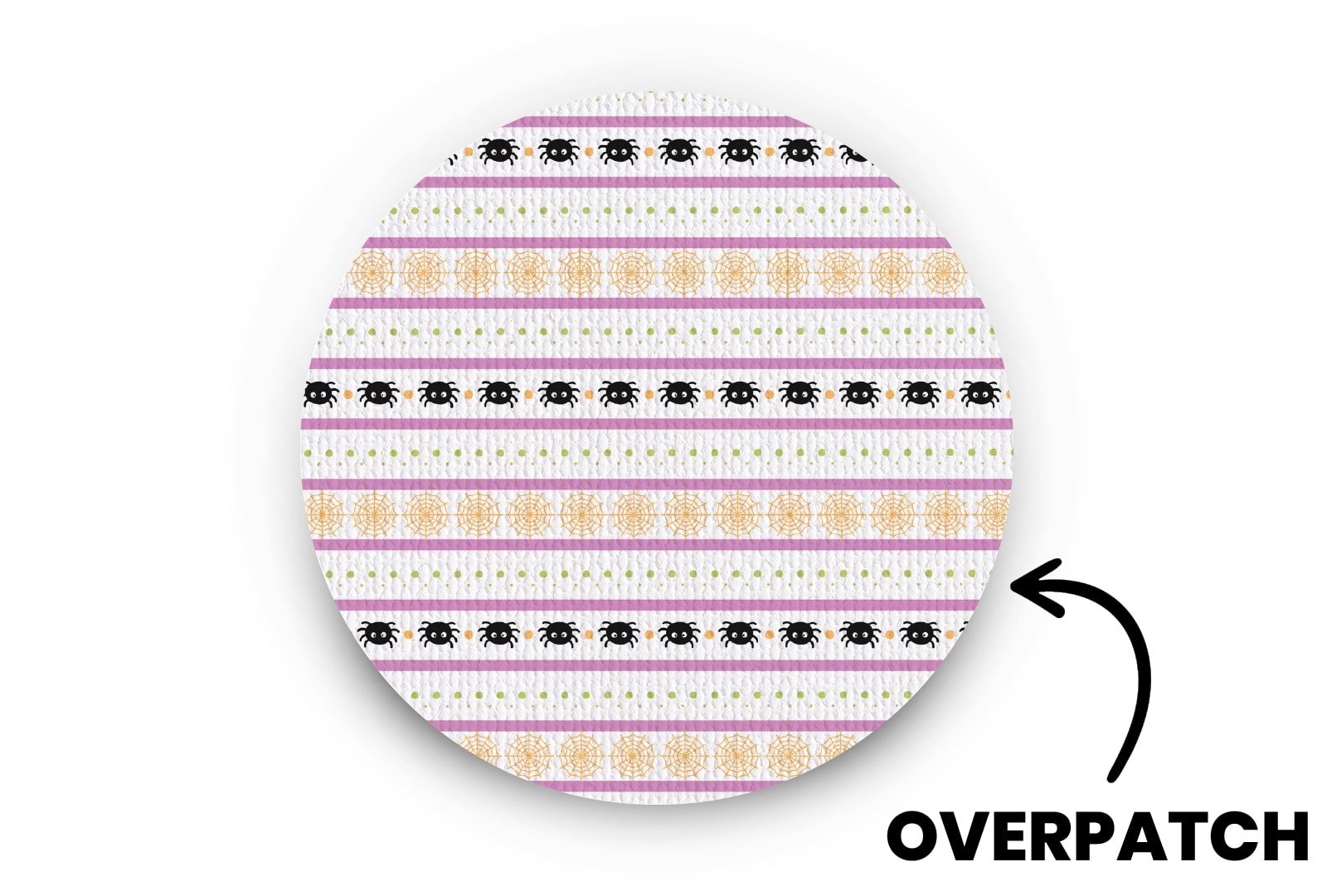 Creepy Crawly Patch for Freestyle Libre 3 diabetes CGMs and insulin pumps
