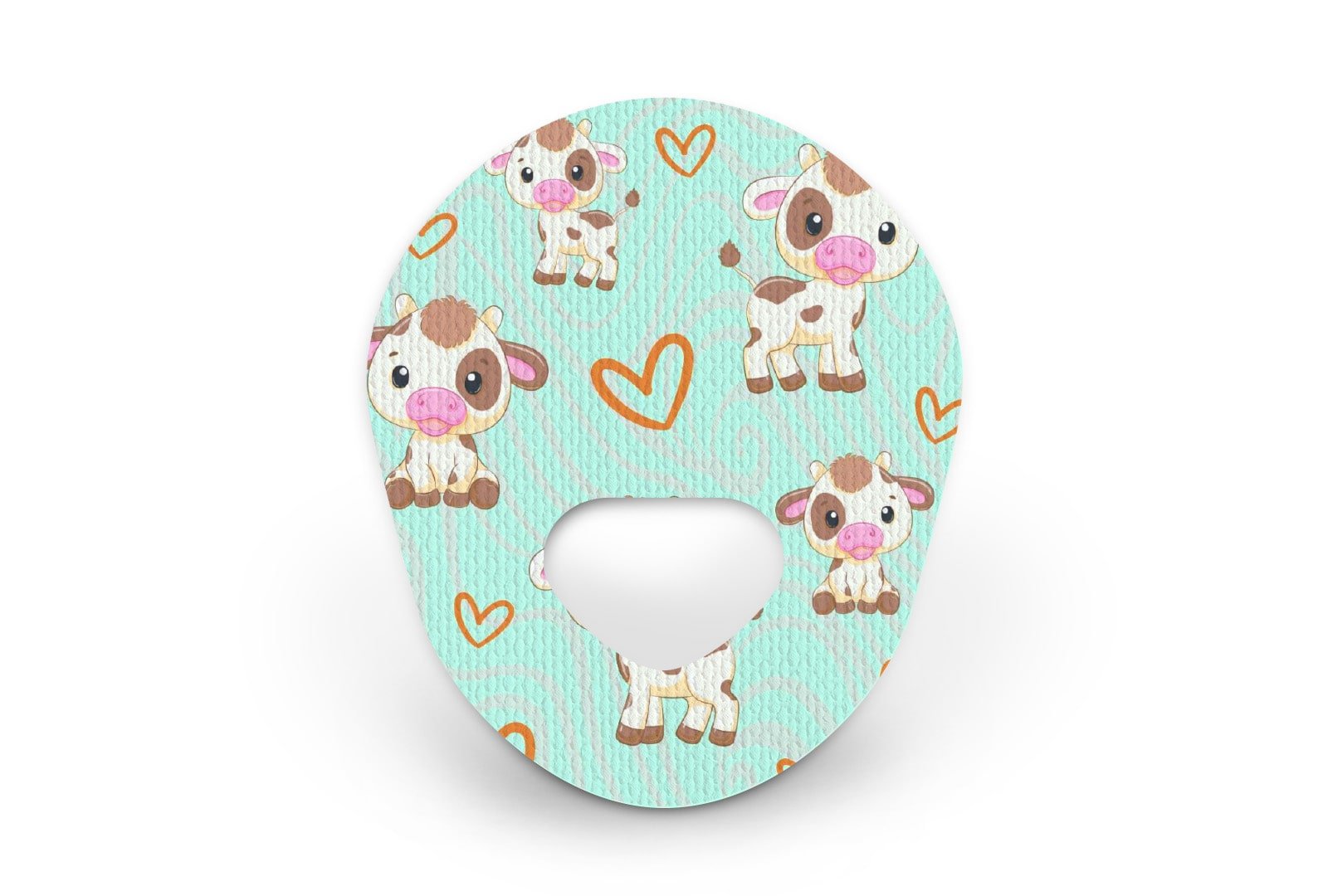 Cute Cows Patch for Guardian 3 diabetes supplies and insulin pumps