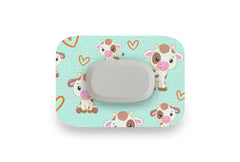 Cute Cows Patch for GlucoRX Aidex diabetes supplies and insulin pumps