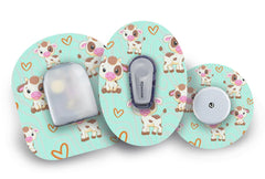 Cute Cows Patch for Freestyle Libre 2 diabetes supplies and insulin pumps