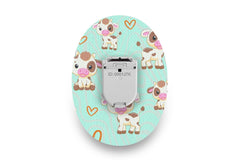 Cute Cows Patch for Glucomen Day diabetes supplies and insulin pumps