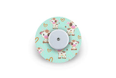 Cute Cows Patch for Freestyle Libre 2 diabetes supplies and insulin pumps