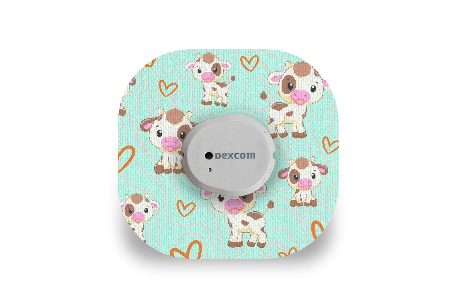 Cute Cows Patch for Dexcom G7 / One+ diabetes supplies and insulin pumps