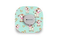Cute Cows Patch for Dexcom G7 / One+ diabetes supplies and insulin pumps