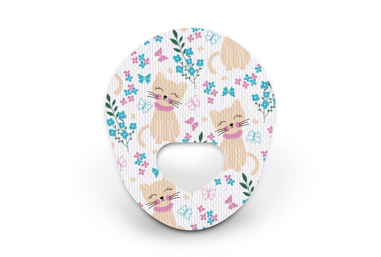 Cute Kitten Patch for Guardian 3 diabetes CGMs and insulin pumps