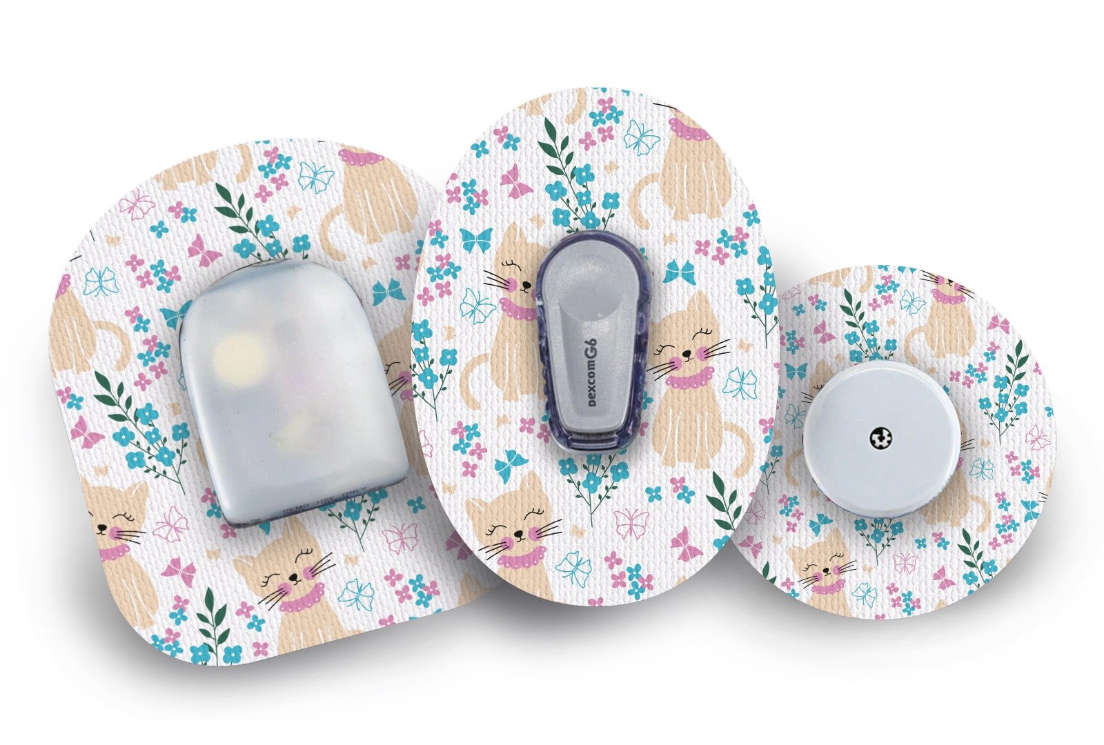 Cute Kitten Patch for Freestyle Libre 2 diabetes CGMs and insulin pumps
