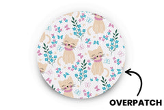 Cute Kitten Patch for Overpatch diabetes CGMs and insulin pumps