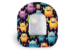 Cute Monsters Patch for Omnipod diabetes supplies and insulin pumps