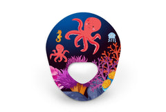 Cute Octopus Patch - Guardian Enlite for Single diabetes CGMs and insulin pumps