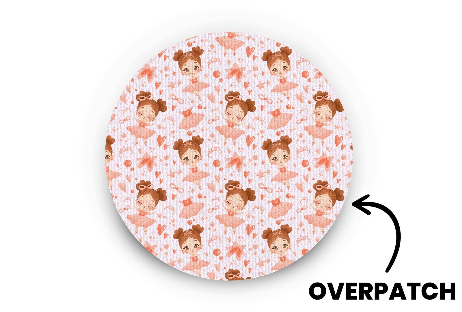 Dancing Queen Patch for Freestyle Libre 3 diabetes CGMs and insulin pumps