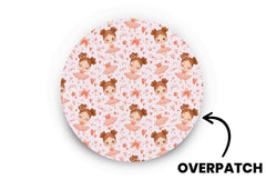 Dancing Queen Patch for Freestyle Libre 3 diabetes CGMs and insulin pumps