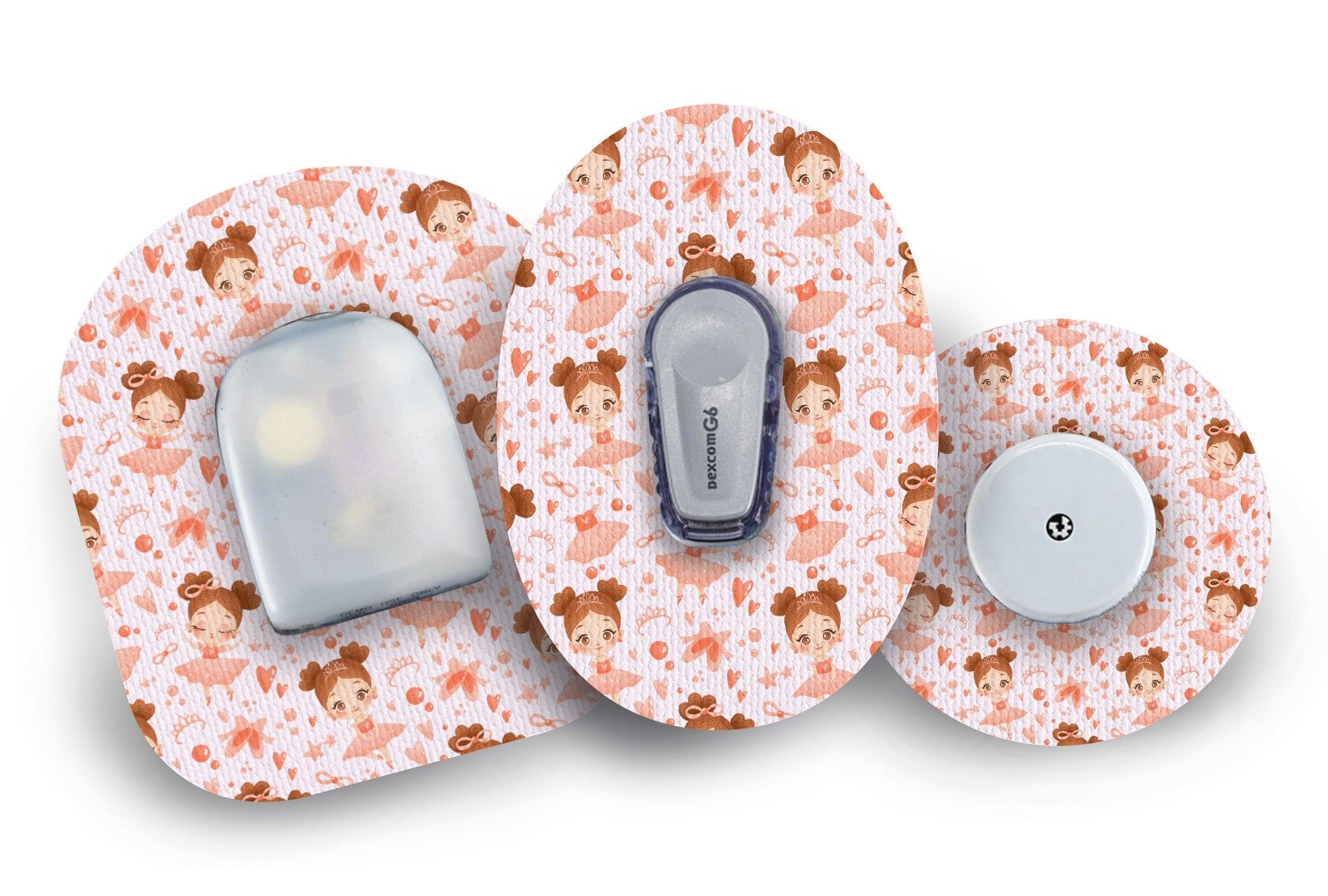 Dancing Queen Patch for Freestyle Libre 2 diabetes CGMs and insulin pumps