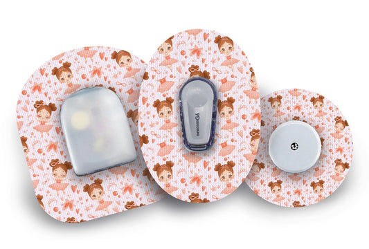 Dancing Queen Patch for Freestyle Libre 2 diabetes CGMs and insulin pumps