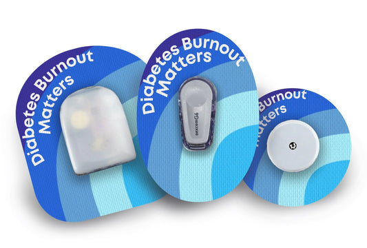 Diabetes Burnout Patch for Freestyle Libre 2 diabetes CGMs and insulin pumps