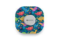 Dinosaurs Patch for Dexcom G7 / One+ diabetes CGMs and insulin pumps
