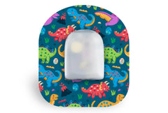 Dinosaurs Patch - Omnipod for Single diabetes CGMs and insulin pumps
