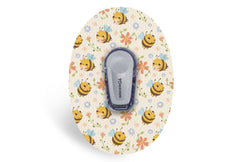 Don't Worry Bee Happy Patch - Dexcom G6 / One for Single diabetes CGMs and insulin pumps