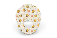 Don't Worry Bee Happy Patch for Guardian Enlite diabetes CGMs and insulin pumps