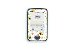 Don't Worry Bee Happy Sticker - Dexcom G6 / One Receiver for diabetes CGMs and insulin pumps