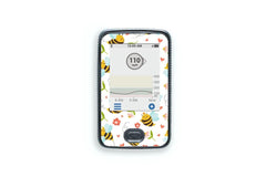 Don't Worry Bee Happy Sticker for Dexcom G6 / One Receiver diabetes CGMs and insulin pumps