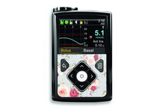 Elegant Flowers Sticker for Medtronic Minimed 640g, 680g, 780g diabetes CGMs and insulin pumps