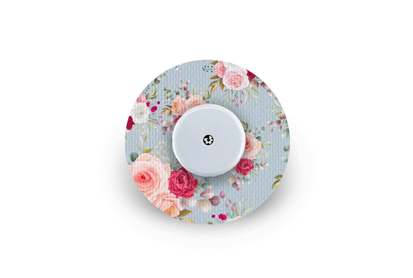 Elegant Roses Patch for Freestyle Libre 2 diabetes CGMs and insulin pumps