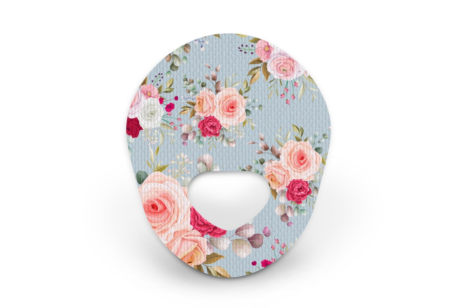 Elegant Roses Patch for Guardian Enlite diabetes CGMs and insulin pumps