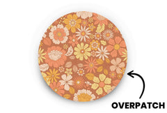 Fall Flowers Patch for Freestyle Libre 3 diabetes supplies and insulin pumps