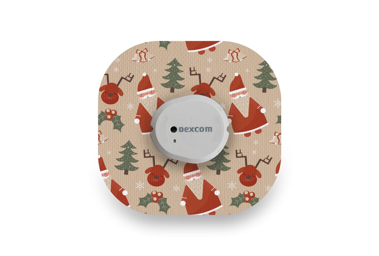 Father Christmas Patch for Dexcom G7 / One+ diabetes CGMs and insulin pumps
