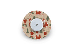 Father Christmas Patch - Freestyle Libre for Single diabetes CGMs and insulin pumps
